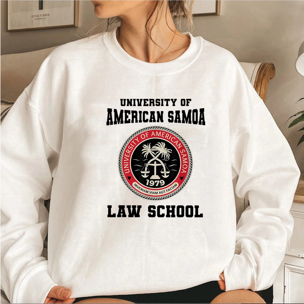 University of American Samoa Sweatshirt Law School Sweatshirts Better Call Saul Shirt Saul Tv Series Sweatshirt Casual Pullovers