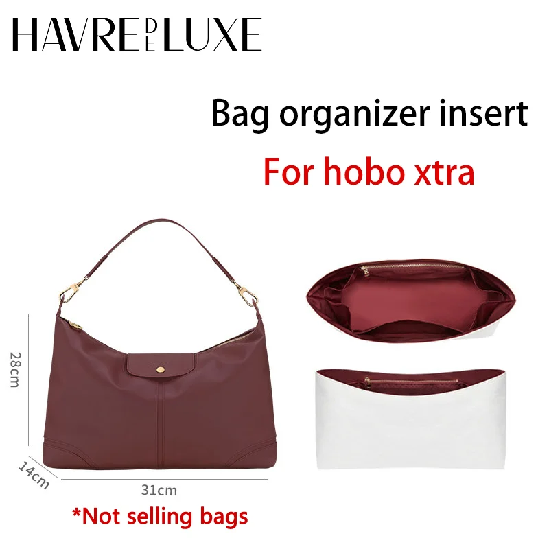 Waterproof For Longchamp Handbag Xtra S M Dupont Paper Stain-resistant Three-dimensional Support Insert Fit Inside Accessories