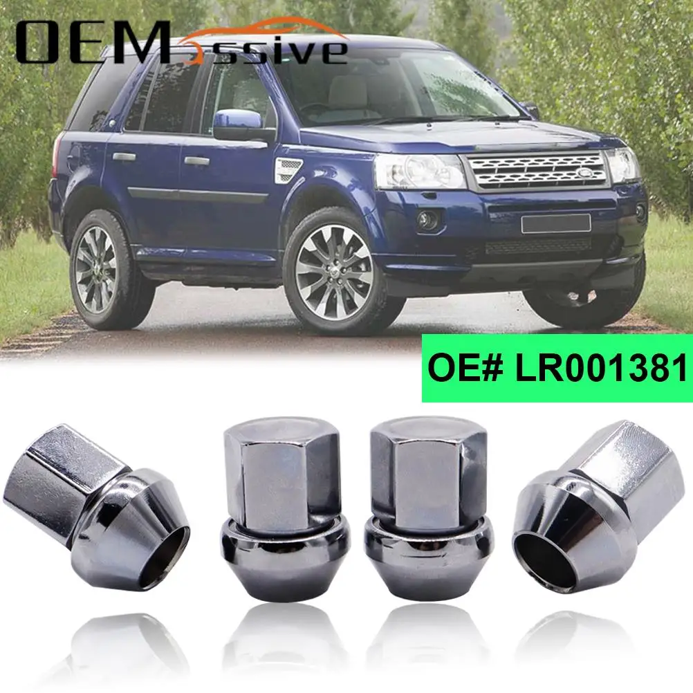 

OE# LR001381 Car Land Rover Discovery Sport Freelander Range Rover Evoque Velar Car Wheel Nuts Alloy 4 PCS/SET Car Accessories