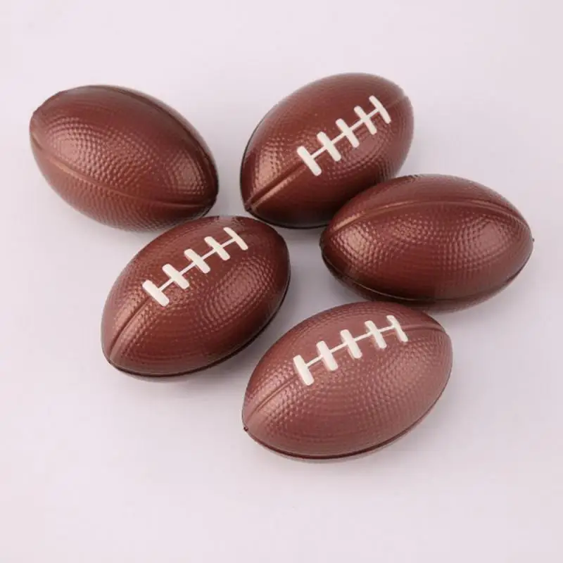 Mini Foam Footballs 12 Pcs Party Favor Balls for Kids | Mini Football Stress Ball Bulk | Toy Sports Foam Football for Kids