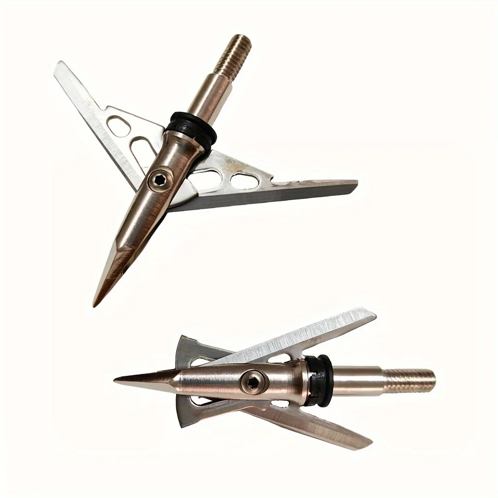 Broadheads 125 Grain 2 Blade Arrow Points Tip 2.2
