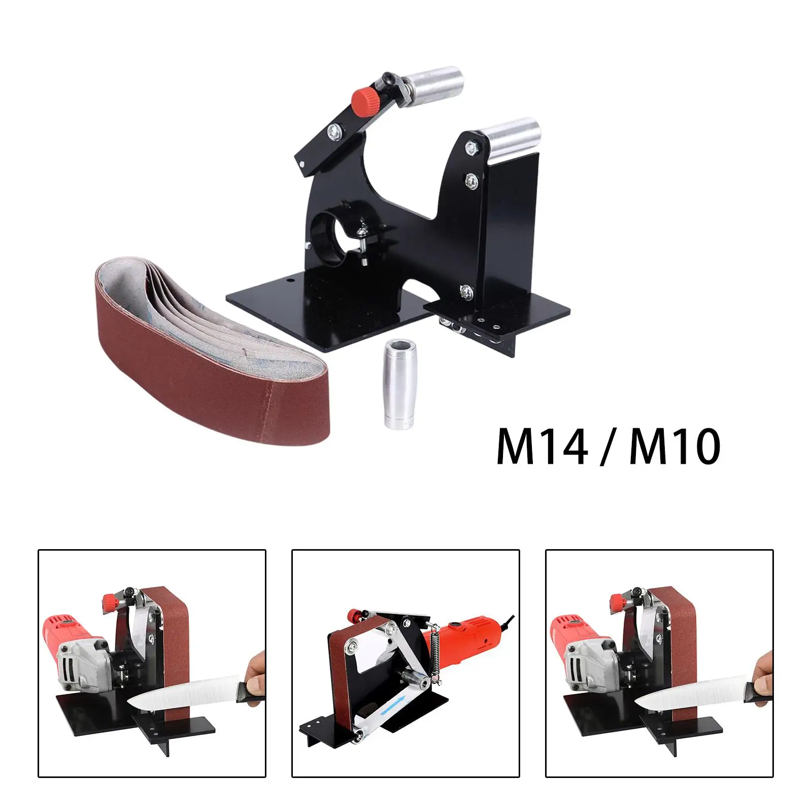 

Насадка для ленточной шлифовальной машины Многофункциональный адаптер ленточной шлифовальной машины для полировки дерева