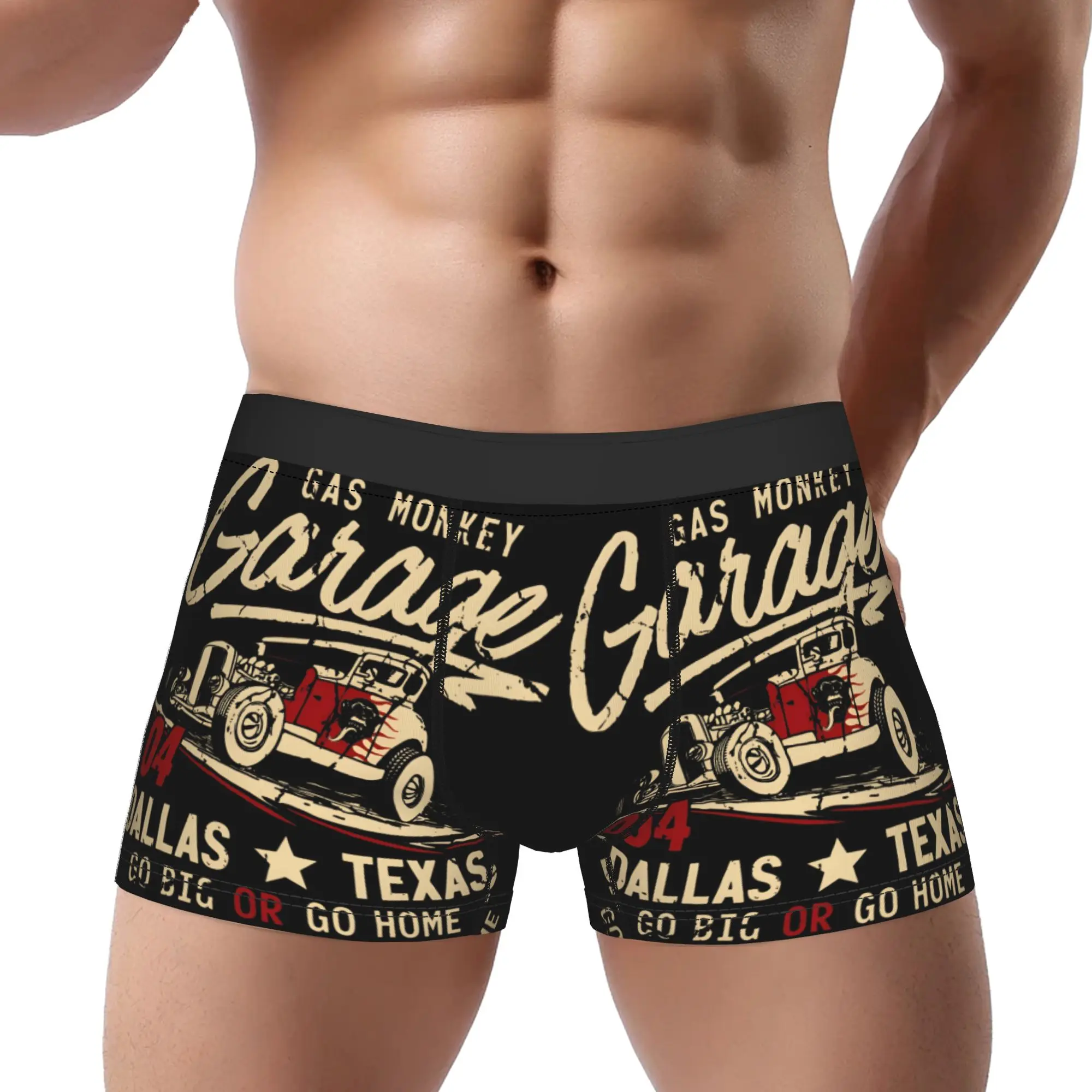 

1piece Est Monkey Garage Underpants Homme Panties Male Underwear Comfortable Shorts