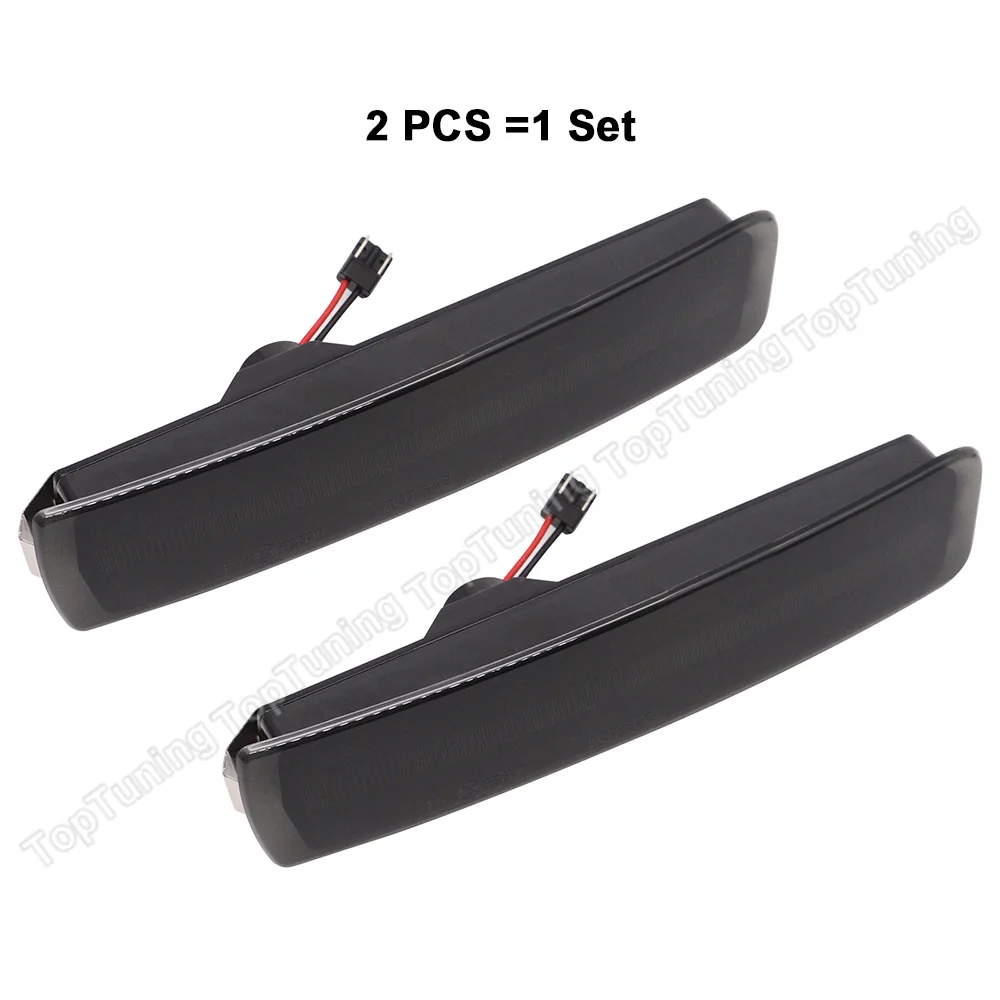 2 peças para bmw z3 roadster m coupe 1997-2002 roadster conversível 2 portas 1996-2002 led lâmpada marcador lateral frontal luz para-choque