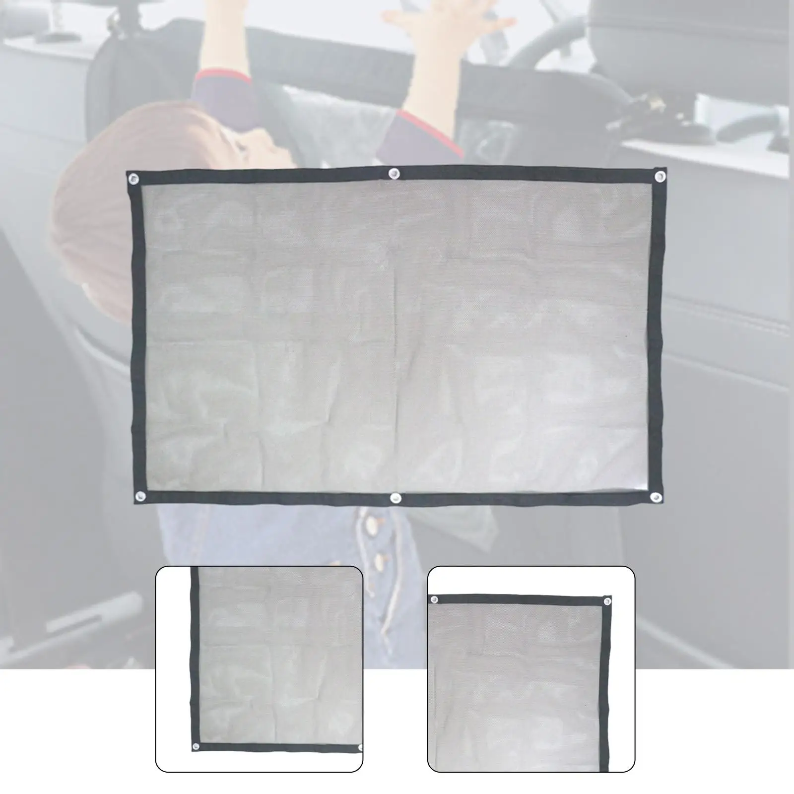 فاصل حاجز كلب السيارة سهل التركيب، حاجز حماية عالمي للكلاب