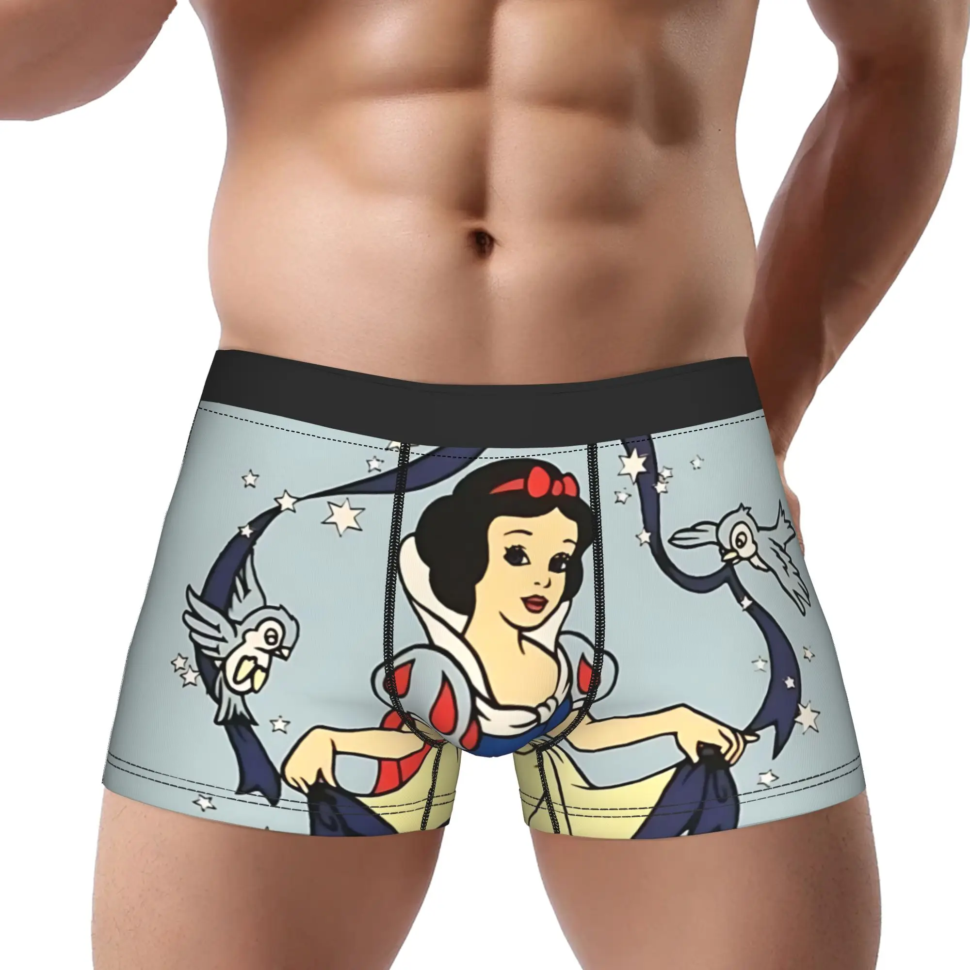

adults 18 boxers Snow White and the Seven Dwarfs Underpants Breathbale Panties Men's Underwear Comfortable Shorts Boxer Briefs