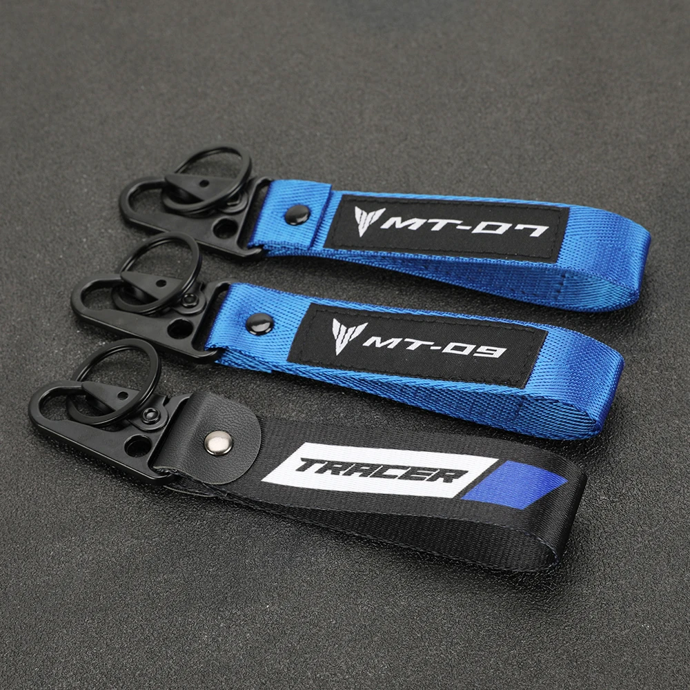 Universal Motorcycle Key Chain Keychain Key Ring Buckle FOR YAMAHA TRACER 700 900 MT-07 MT-09 MT07 MT09 TRACER700 TRACER900