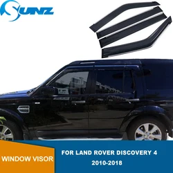 Side Window Deflector For Land Rover Discovery 4 2010 2011 2012 2013 2014 2015 2016 2017 2018 Sun Rain Deflector Guard SUNZ