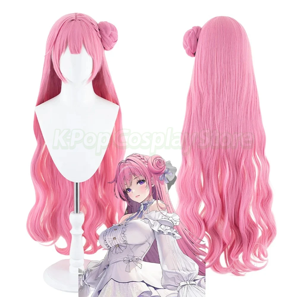 

New Anime Goddess Of Victory NIKKE Dorothy Cosplay Wig Women Lolita Pink Long Curly Hair Heat Resistant Synthetic Wigs Halloween