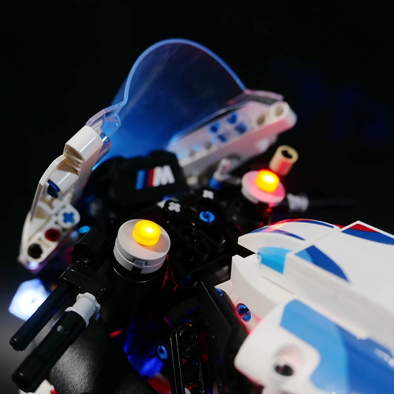 

Комплект светодиодных фонарей премиум-класса «сделай сам» для Lego 42130 (только светодиодный светильник, без модели блоков), осветляет свои творческие способности