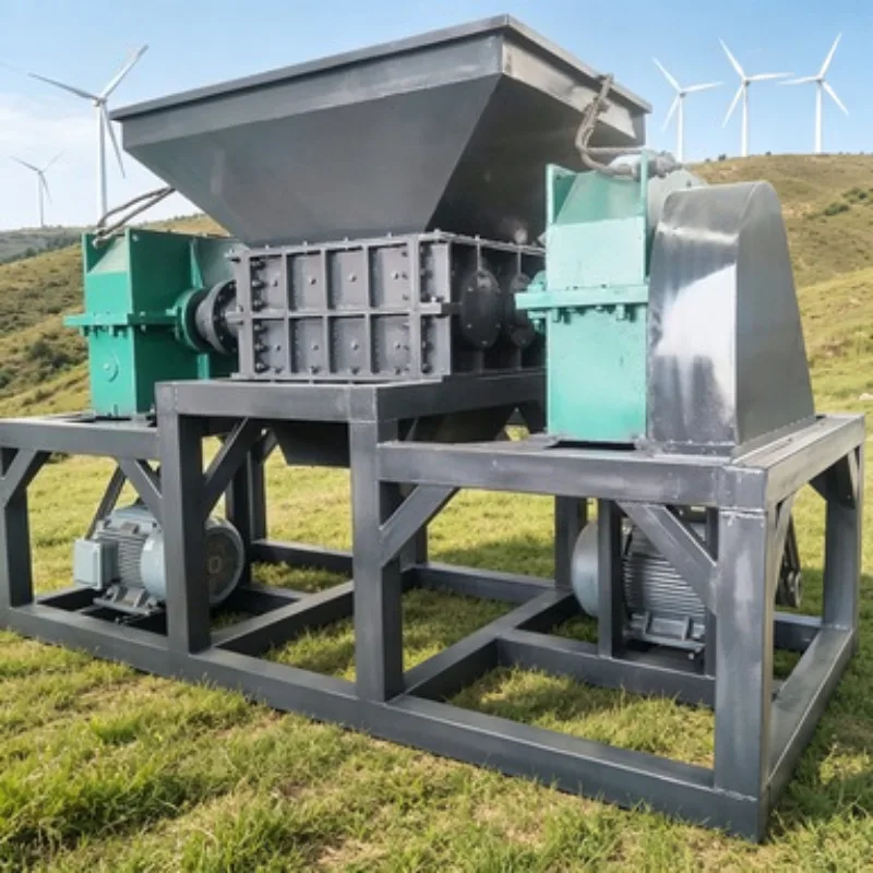 Hydraulic Wood Crusher Grinder Shredder For Large Logs Hot Sale