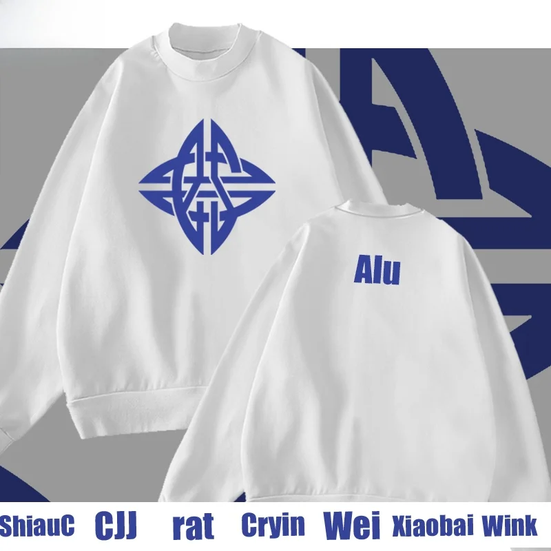 Dinga ES T orm League Game PDDwink Spring Season round Ne Long Sve Sweatirt ex Thin Cotton Clothes