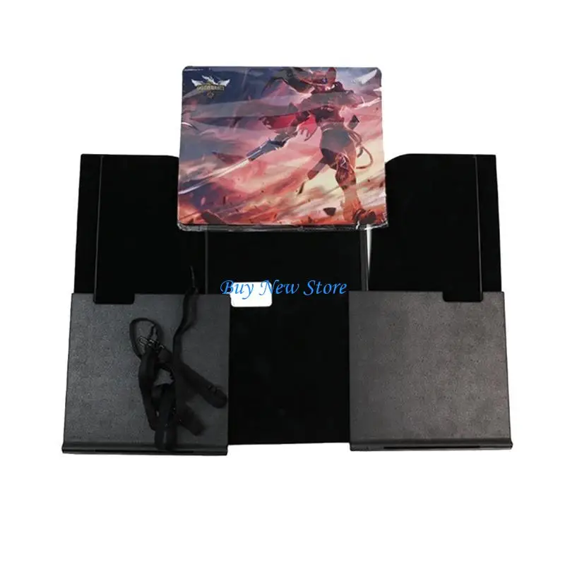 

20CE Desktop Computer Screen Hood Desktop Computer Sunshade 27inch Adjustable Shading