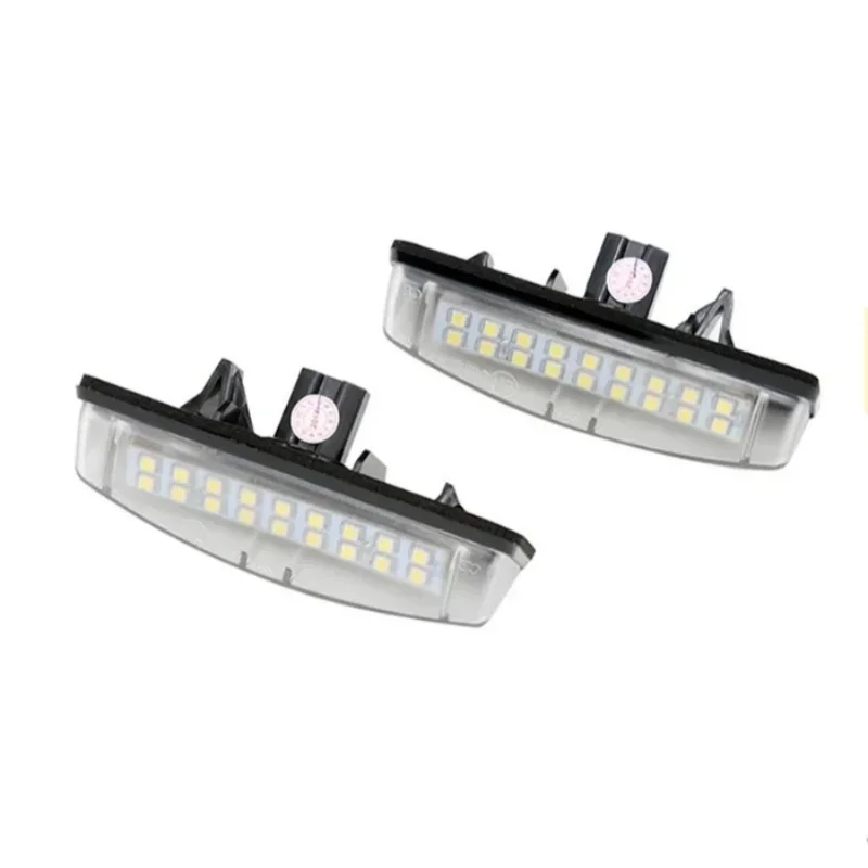 2pcs For Toyota Camry 40 V40 XV40 2006-2011 Aurion XV40 Echo 4D Prius 2000-2003 LED License Plate Lamps Car Rear Tail light view 3