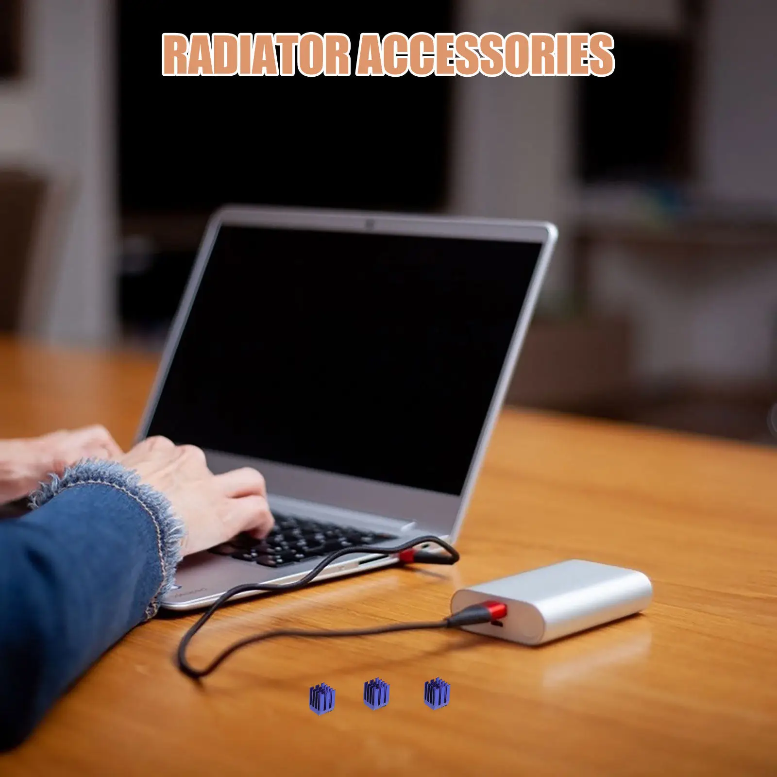 

Комплект из 12 теплопроводящих пассивных радиаторов из смешанных материалов для охлаждения процессора и чипов памяти 3B