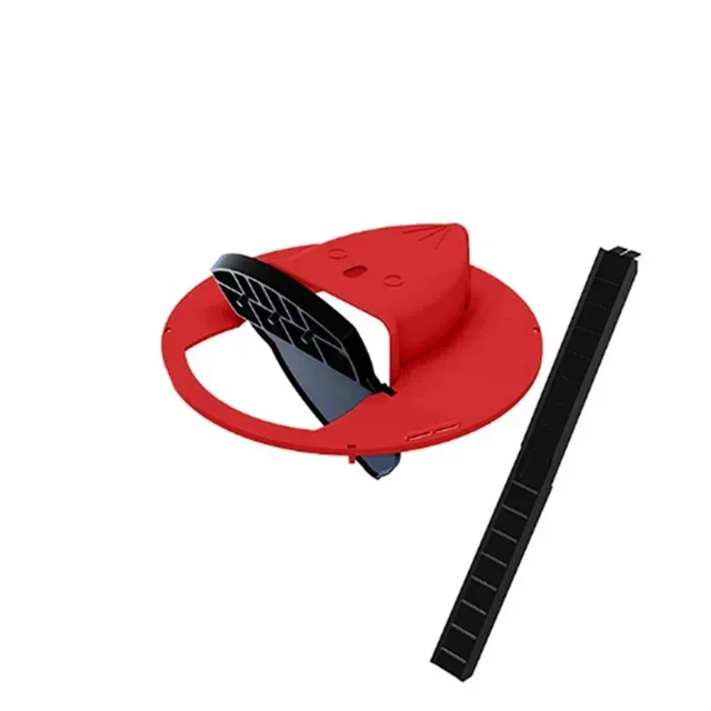 Intelligente muizenval Automatische reset flip cover trap voor het vangen van muizen Muisvangartefact Muizenvallen voor binnen en buiten