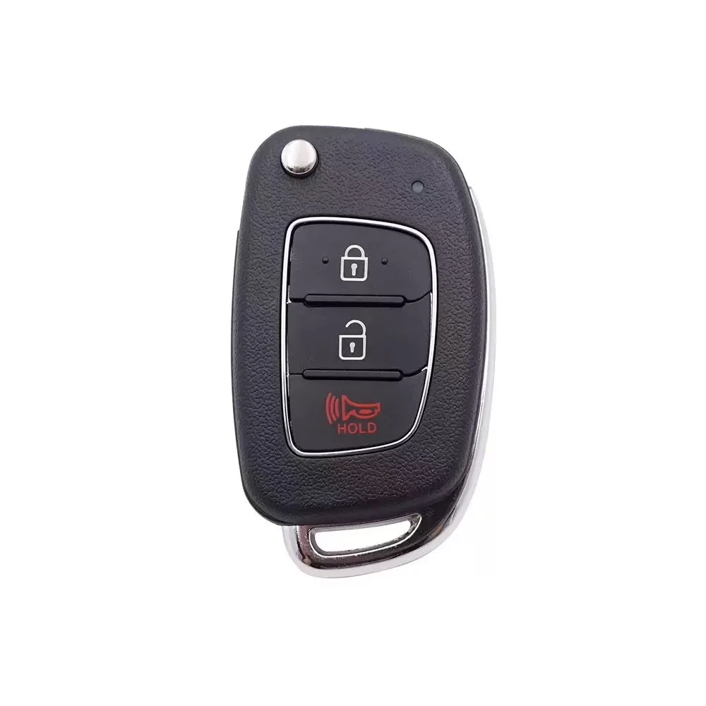 For Hyundai Solaris ix35 ix45 ELANTRA Santa Fe New Verna 3/4 Button Car Key Shell HY20 Remote Key Fob HYN24R Right Side Blade