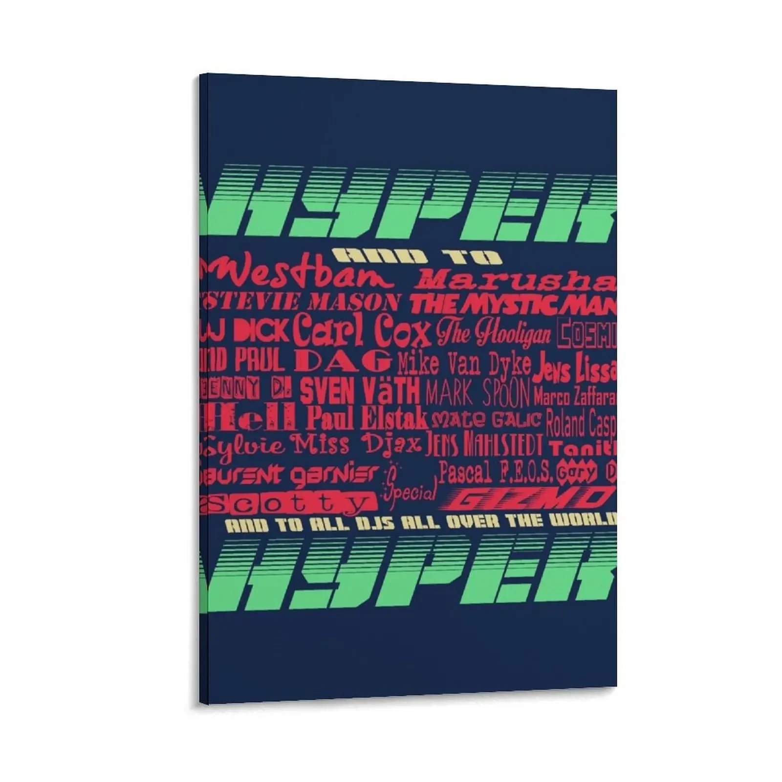

Hyper Hyper Canvas Painting Decoration wall room decorations aesthetic home decorations and organization