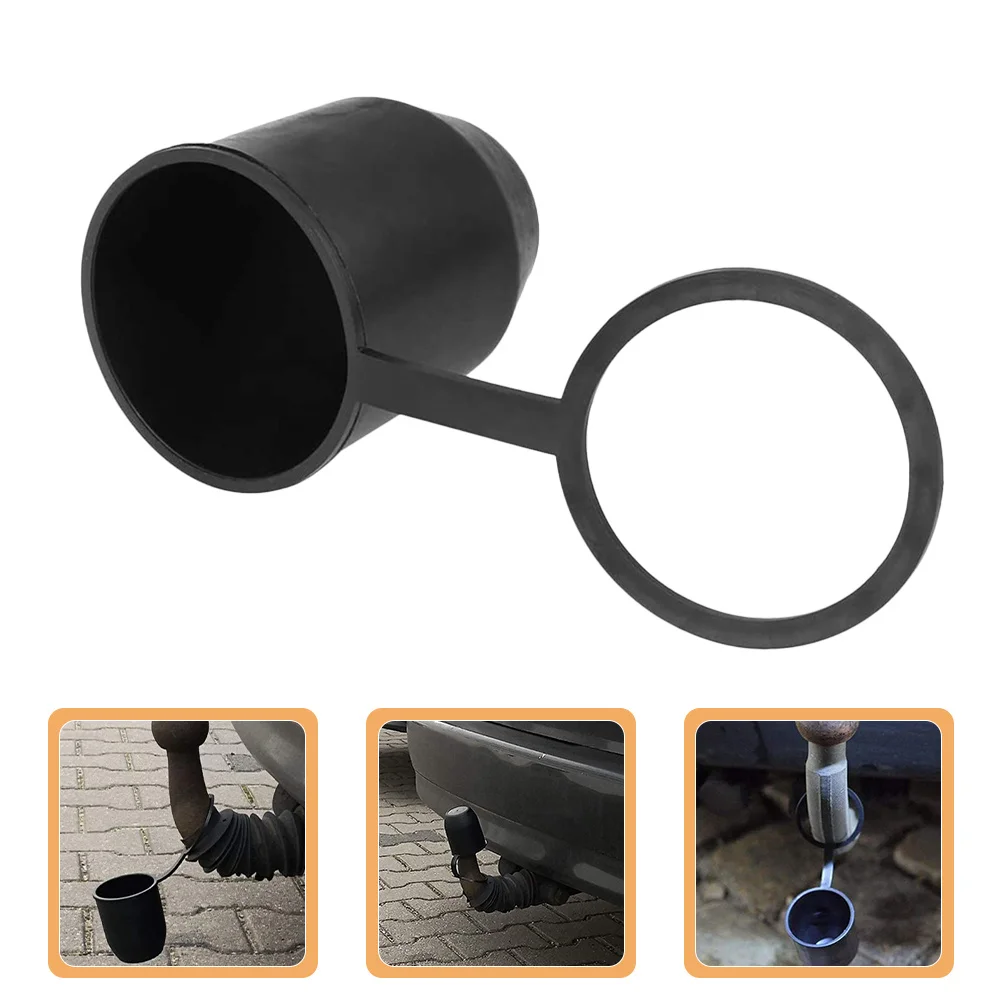 

5pcs Trailer Hitch Ball Cover Durable Plastic Universal Fit Rv Truck Boat Towing Hitch Protector Trailer Accessories Tow Hook