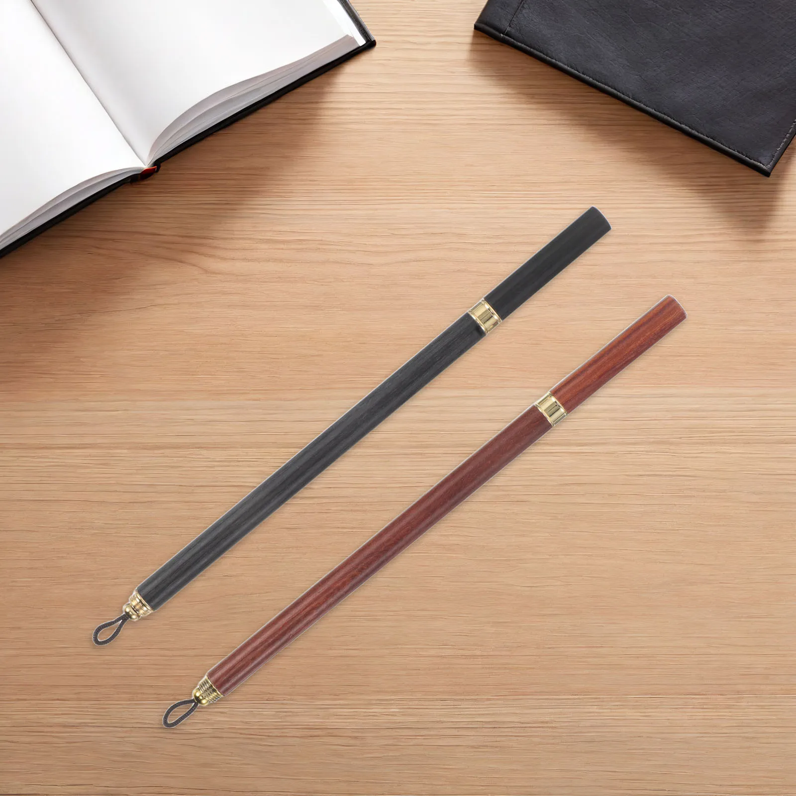 

2Pcs Fine Tip Chinese Calligraphy Brush Pen Protective Cap for Sumi Painting Drawing Calligraphy Ink Brush Sumi Brushes