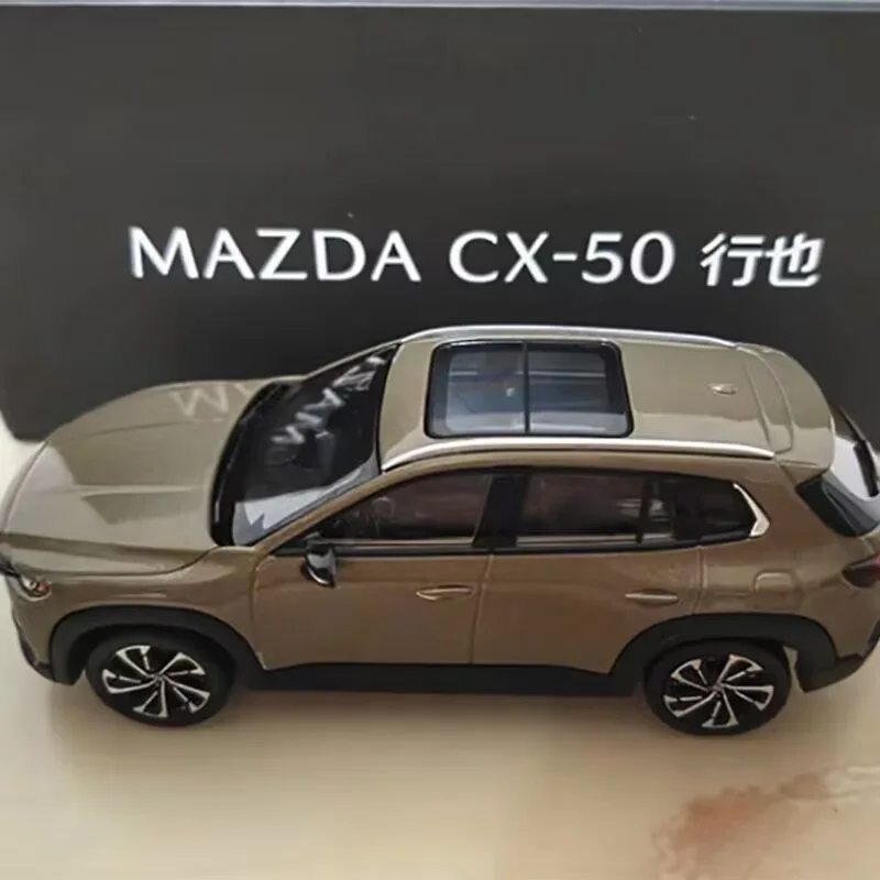 1/43 Mazda CX-50 Alloy Car Model Diecast Metal Toy Mini Miniature Car Model High Simulation Collection Childrens Gift Decoration