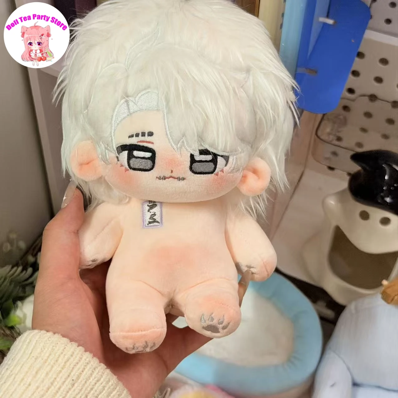 

Anime Figure Model Cotton Doll Aesop Carl Identity Ⅴ Plushies Change Clothes Plush Stuffed Body Toys Figures 20cm Birthday Gi