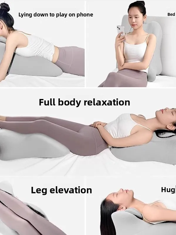 

Couple's Special Purpose Pillow Adult Bedtime Phone Play Auxiliary Pillow Memory Foam Filling Detachable Waable Bedroom Decor