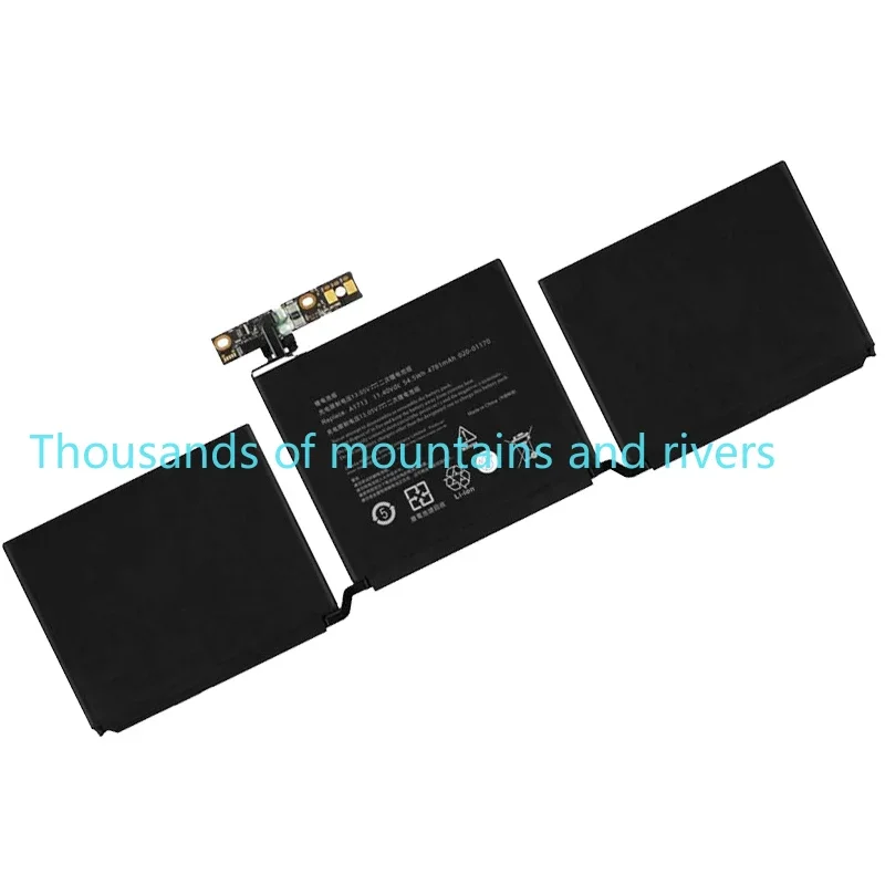 

New A1713 Laptop Battery for Apple MacBook Pro 13'' A1708 2016 Year 11.4V 4781mAh Bateria Notebook Replacement Battery