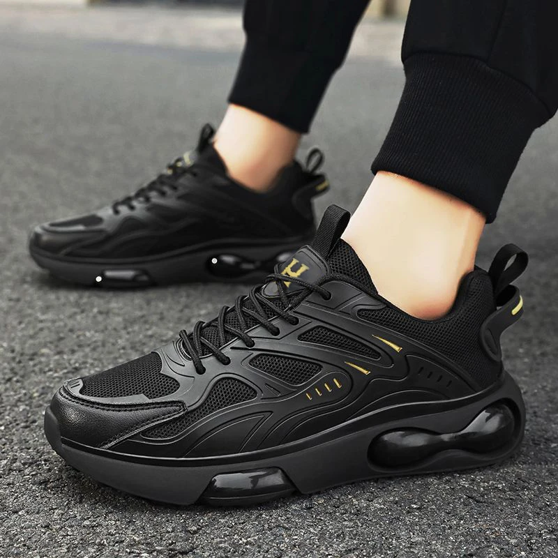 

Men Shoes 2026 Casual Walk Air Cushion Marathon Breathable Lightweight Women's Comfortable Athletic Nonskid Sneakers