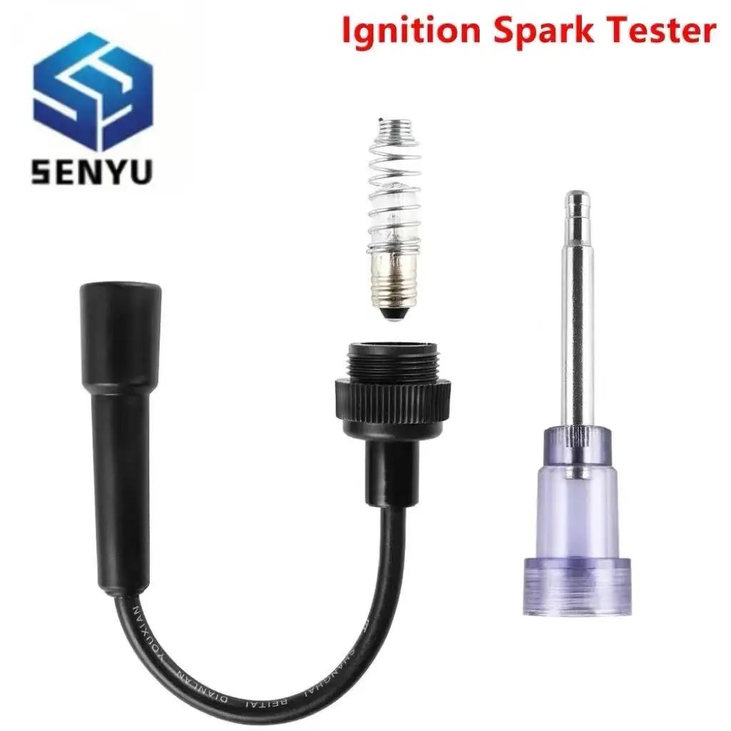 Car Spark Plug Tester Pen Ignition Tester Diagnostic Tools Auto Engine Checker Detector Ignition System Coil Tester
