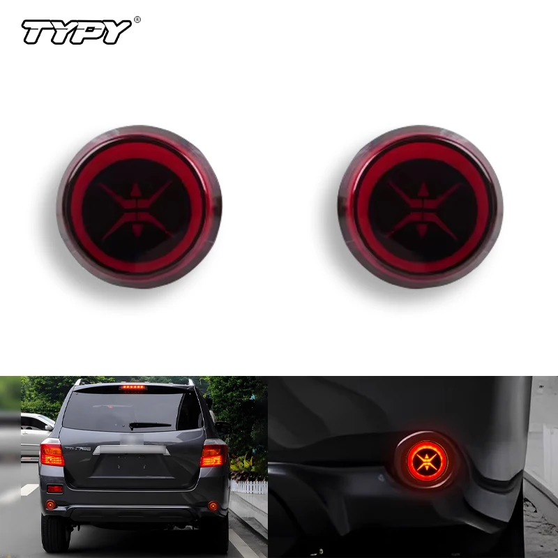 

TYPY 2 PCS Car LED For 2008-2010 Toyota Highlander 2008-2013 Toyota Sequoia 05-11Toyota Fortuner 07-14 rear bumper light