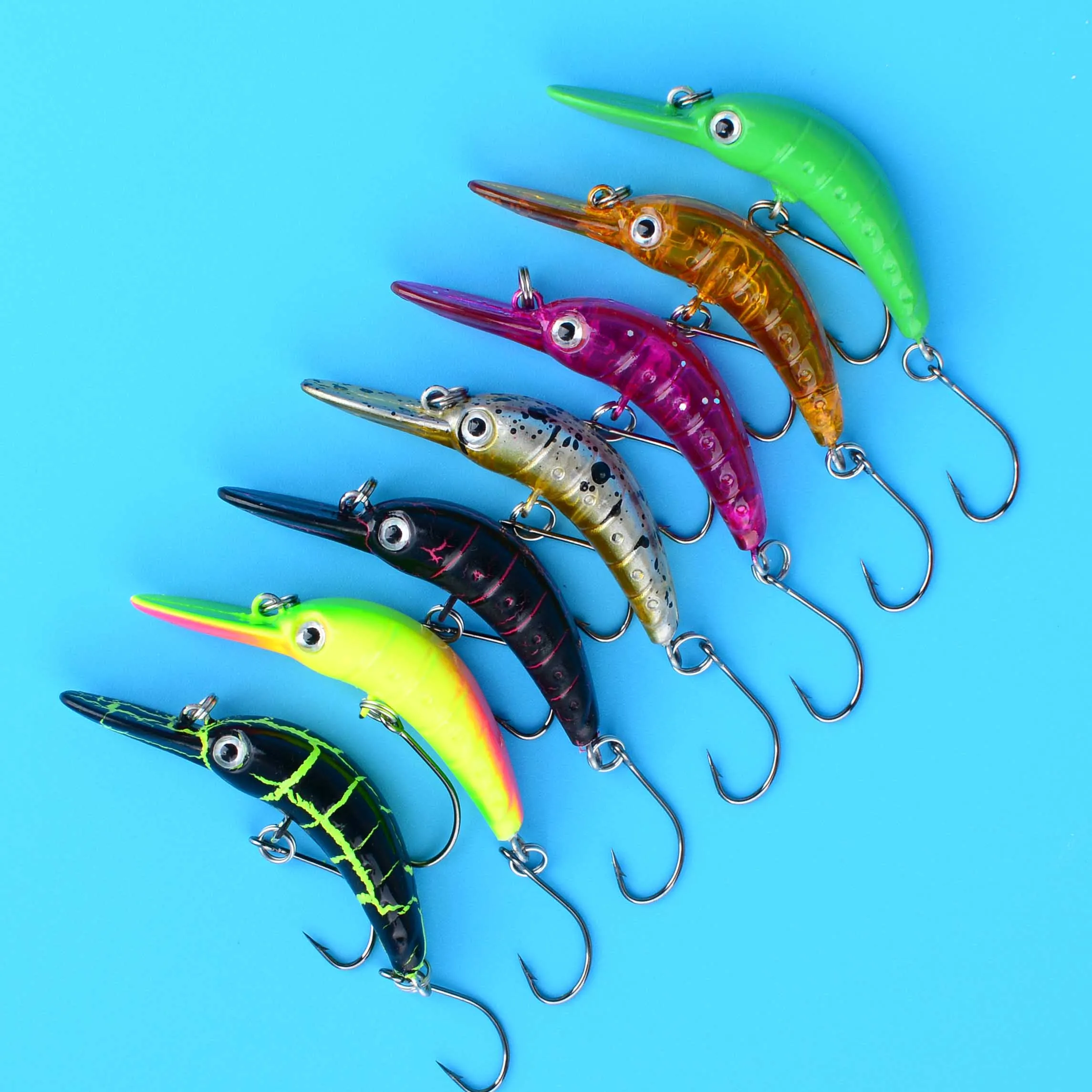 Señuelo Minnow hundimiento tipo Crankbait para lucio, lubina y trucha - imagen 5