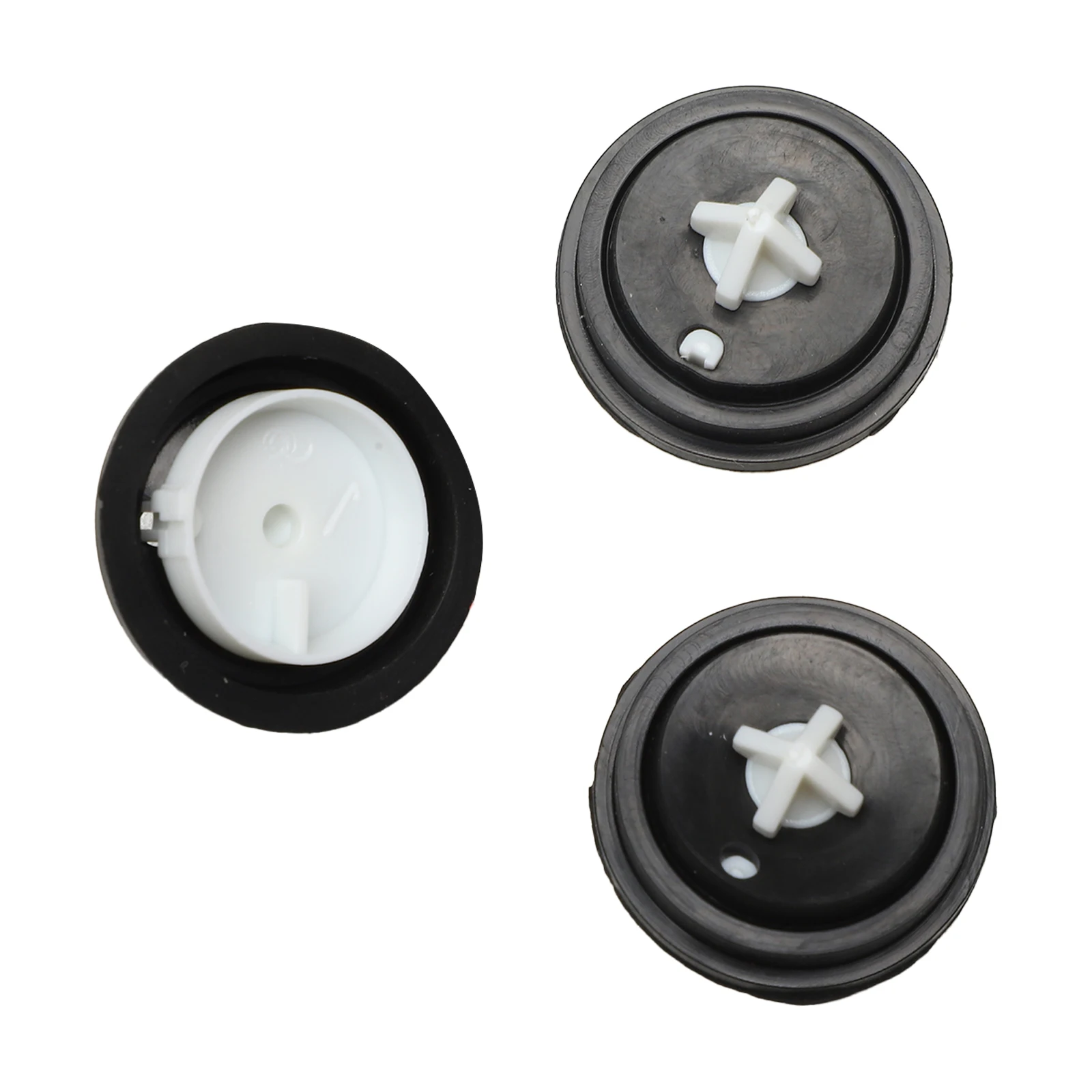 4Pcs Toilet Diaphragm Float Valve Fill Valve Gasket Inlet Filling Valve Membrane Siamp Fill Valves Cistern Washer Parts for Home image 2