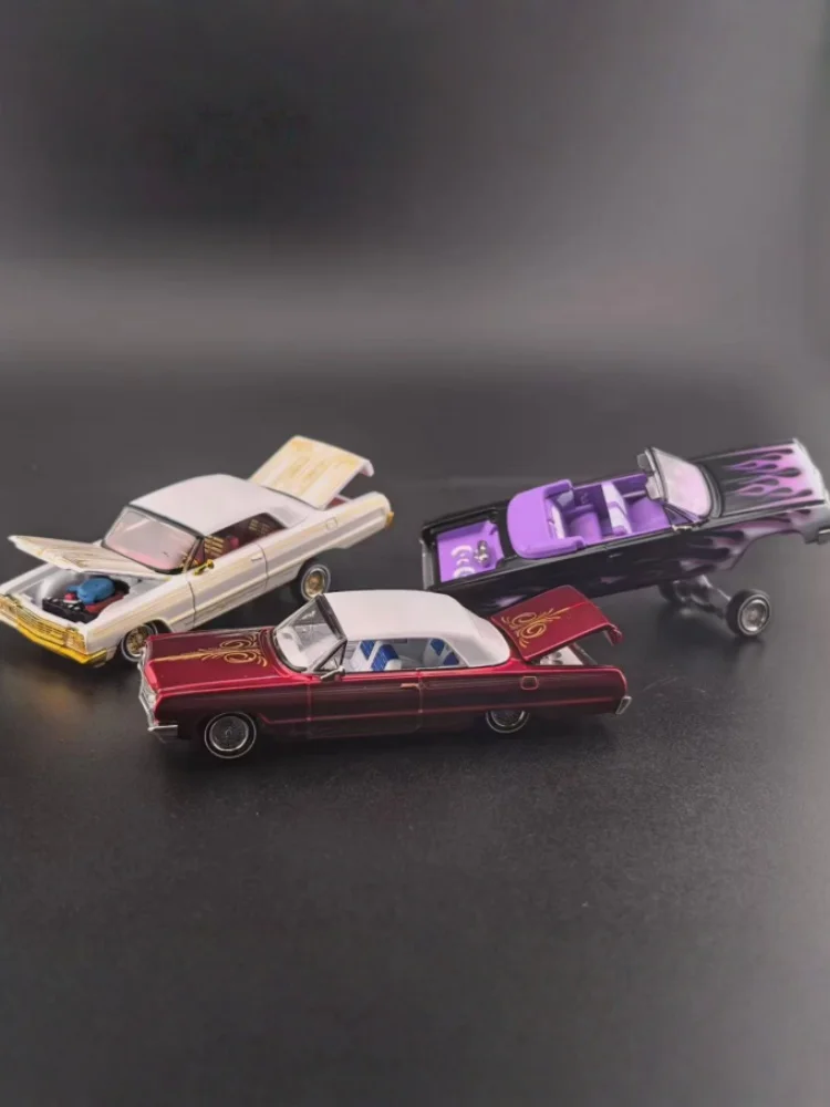 FineWorks64 1/64 Impala West Coast sautant voiture modèle en alliage * en stock