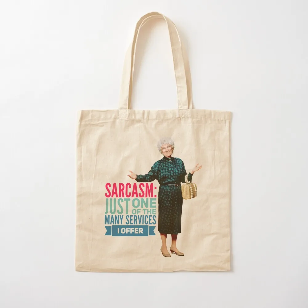 

Golden Girls Sarcasm Tote Bag tote bags cloth bags tote bag screen Canvas shoulder bag