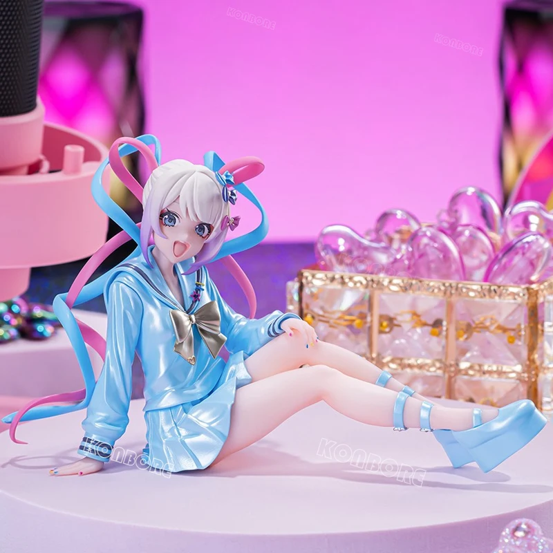 NEEDY STREAMER OVERLOAD OMGkawaiiAngel chan Anime Girl Figure Ame-chan Action Figure Super Ten-Chan Figures Model Doll Toys Gift