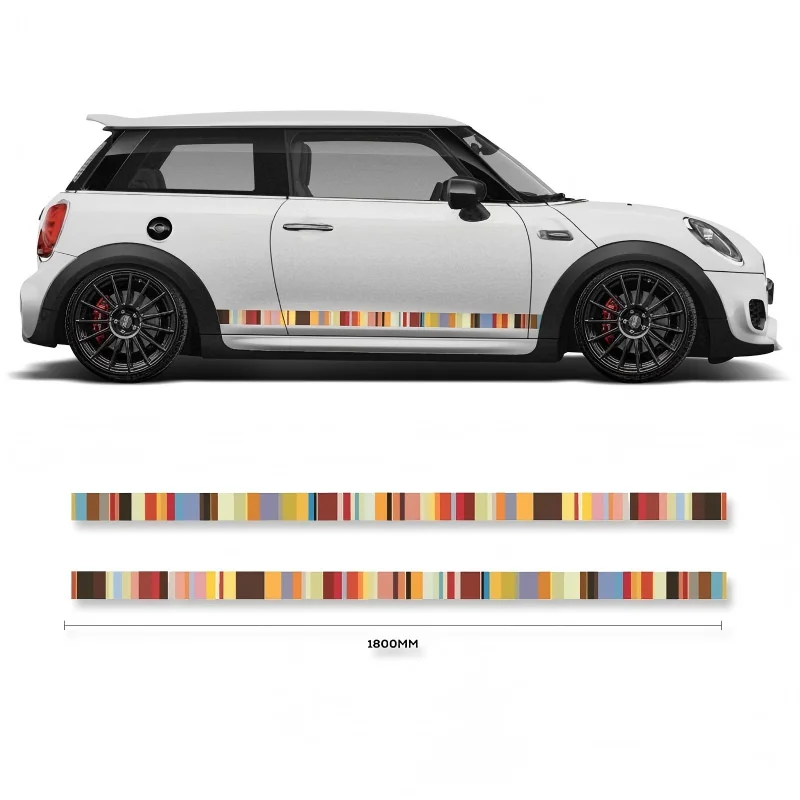 Car Vinyl Stickers FOR BMW MINI body hood modification custom sports Decals