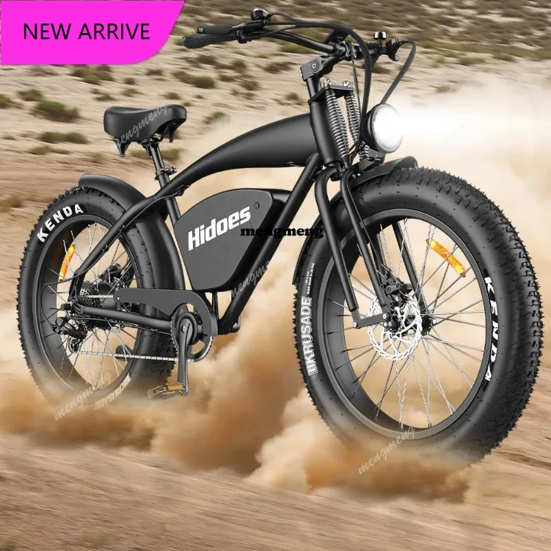 

Electric Bike Stock Electrically Mountain Fatbike Hidoes B3 26inch Fat Tire Electric Bike