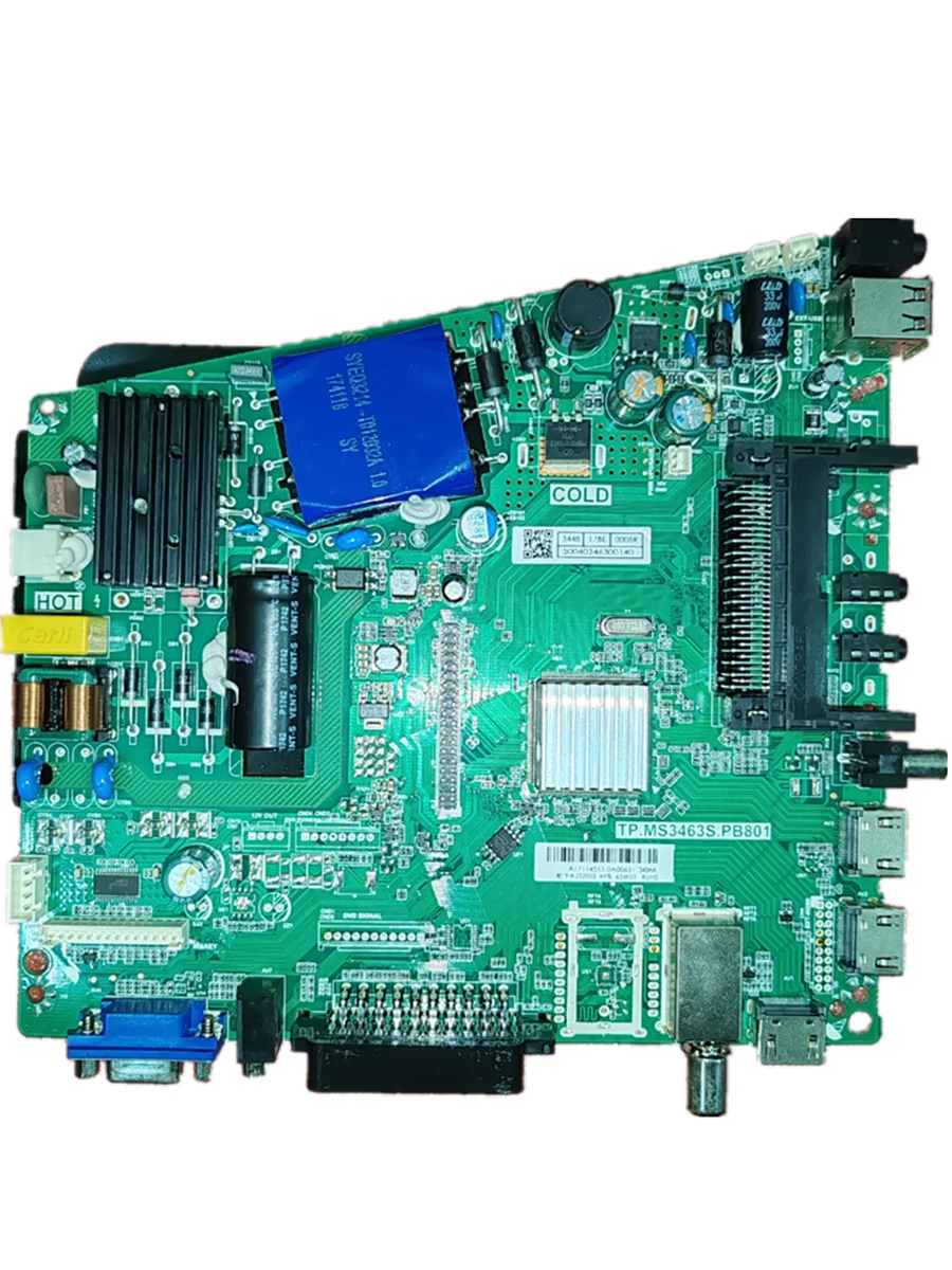 TP.MS4363S.PB801   Three in one TV motherboard, tested, physical photo, 4 specifications, verified and ordered