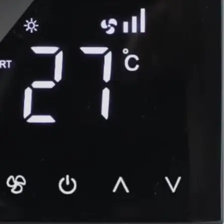 Living Room Floor Heating Thermostat Central Heating Thermostat Energy Saving 10x9x5.5cm Long-Lasting Durability