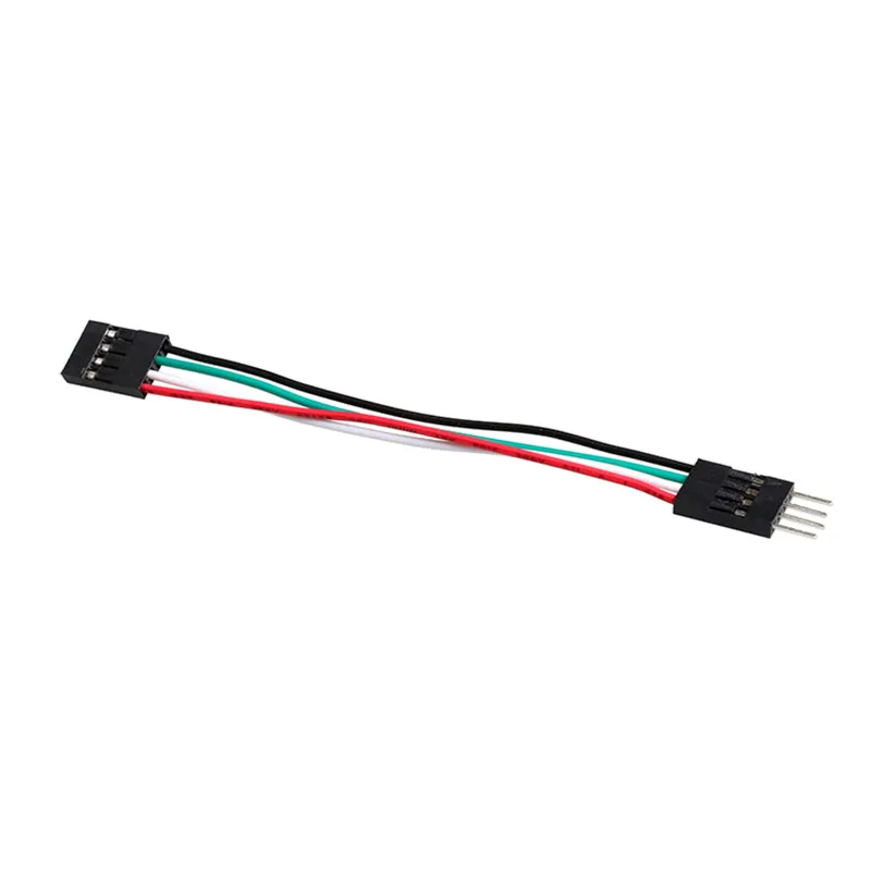 Dupont line 50pcs/lot 5cm 4pin male to male + male to female and female to female jumper wire Dupont cable s