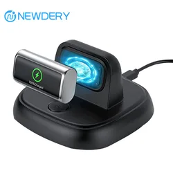 Magnetic Charger Stand Dock for Fitbit Charge 6/Charge 5/Luxe Charger Smart Watch Fast Charging Station Charging With Cable