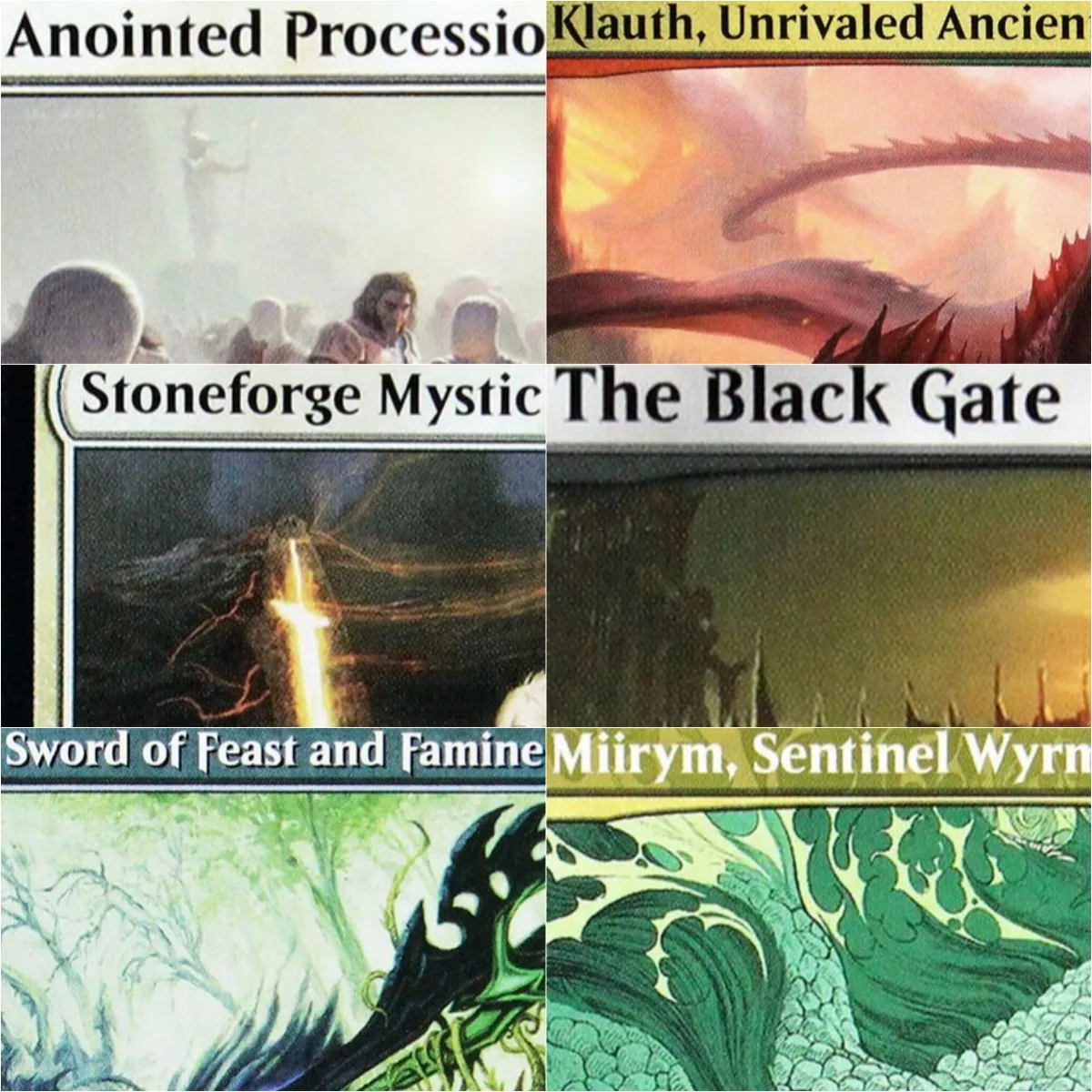 Cartas Proxy Mágicas de Alta Calidad para Juegos de Mesa: Stoneforge Mystic/Terror of the Peaks/Mana Drain