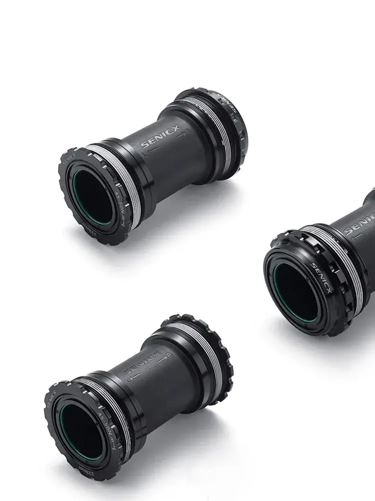 AliExpress LINGMAI High-Performance T47 Threaded Bottom Bracket - 68/77/85.5mm for 24mm & DUB Axle, Ceramic/Steel Bearings, Smooth for Road bikes