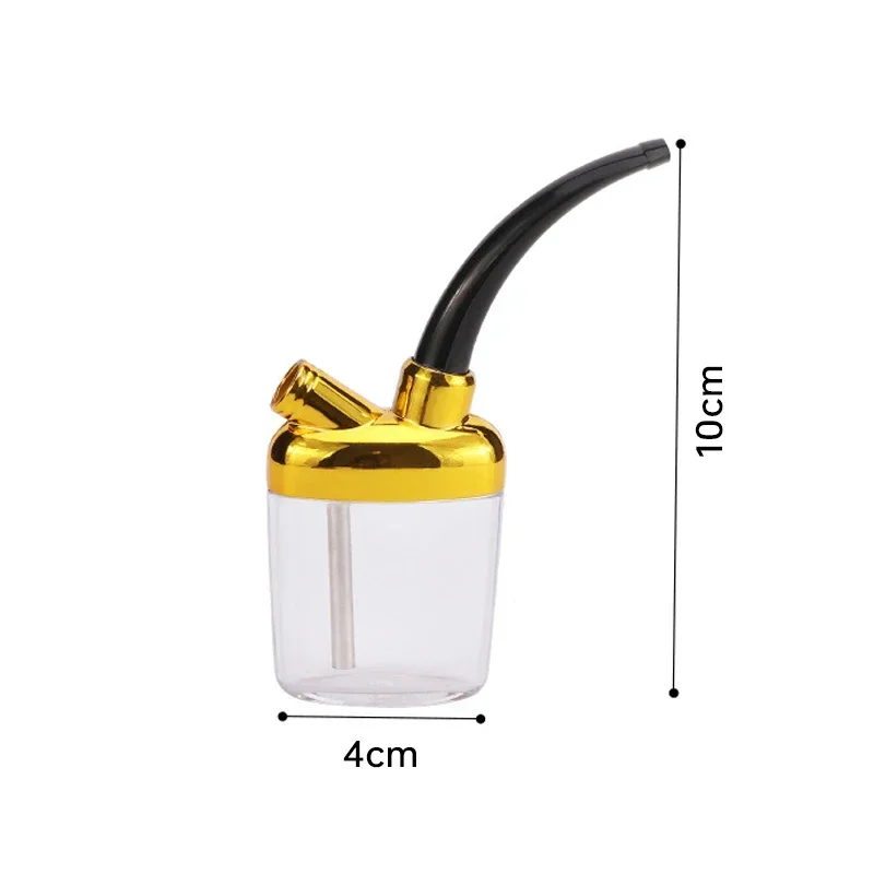 Sleek Electroplated Mini Hookah Filter - Reusable & Washable for Pure, Smooth Smoke