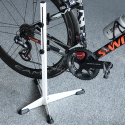 Thinkrider Bicycle Floor Parking Rack Stand for Mountain Road Bike Indoor Garage Storage Bike Repair Stand Maintenance Holder