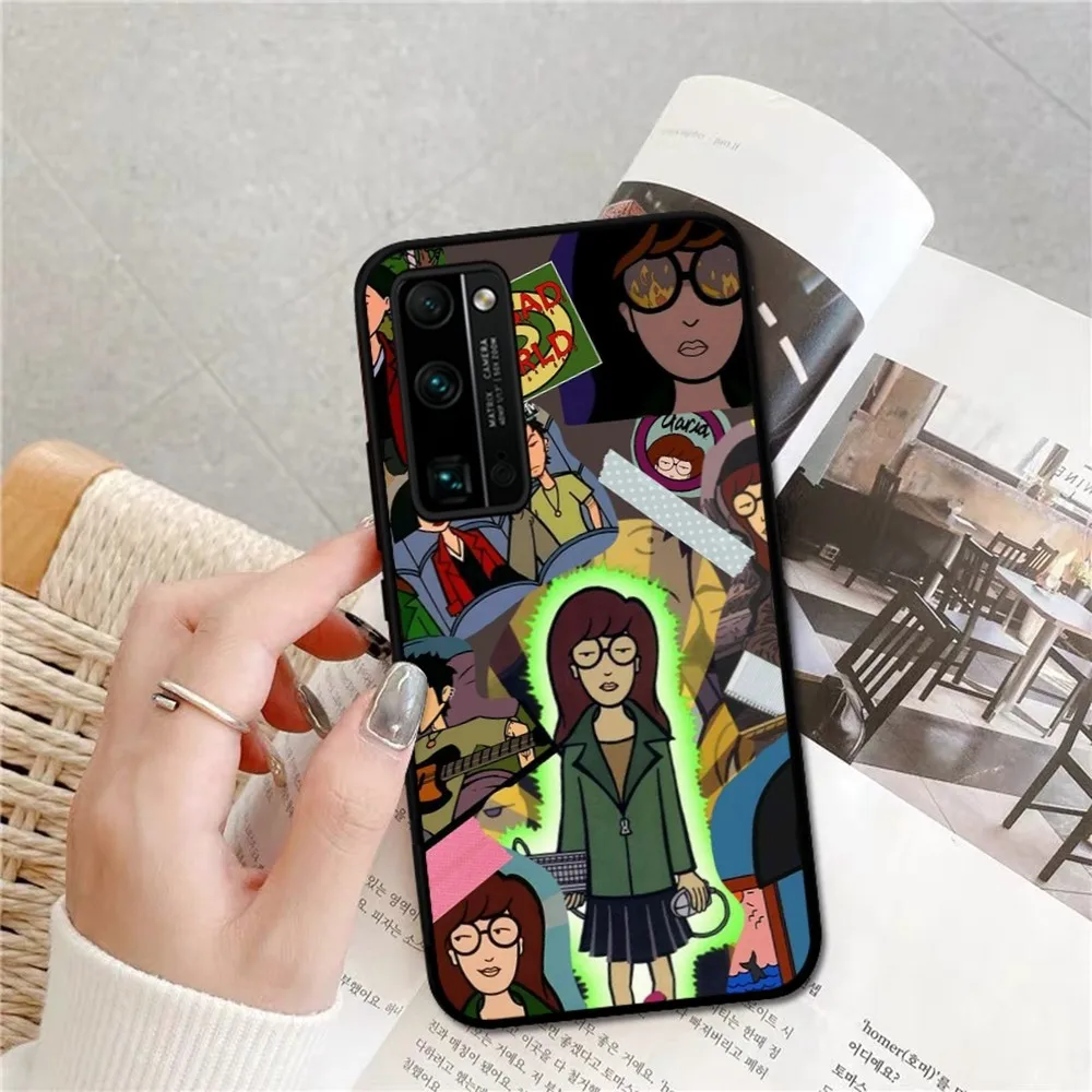 Cartoon D-Daria Phone Case For Huawei Honor 10 lite 9 20 7A 9X 30 50 60 70 pro plus Soft Silicone Cover