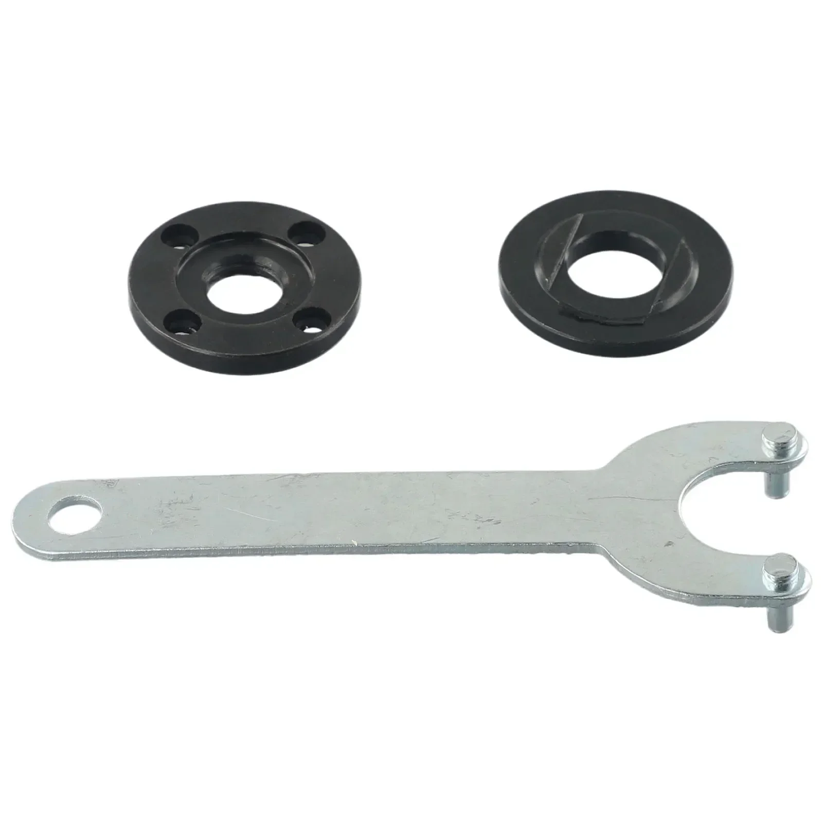 1 Pair Flange Nuts Thread Wrench Kit Inner Outer Locking Nuts Set Replacement Parts For Electric Angle Grinder Accessories