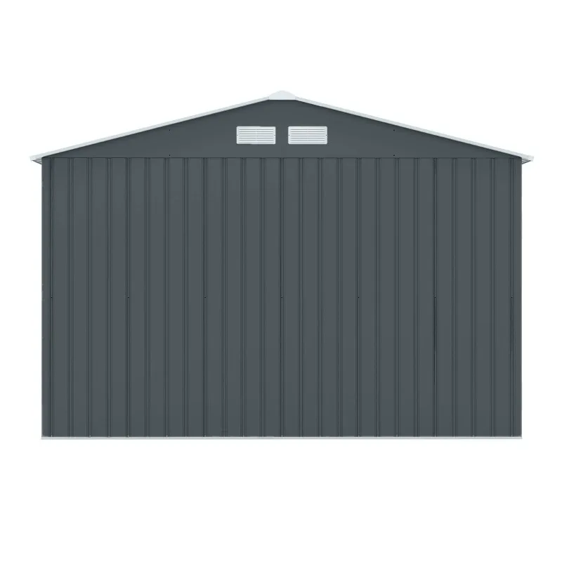 8\' x 6\' Outdoor Padlockable Steel Storage Shed garden buildings metal shed for garden