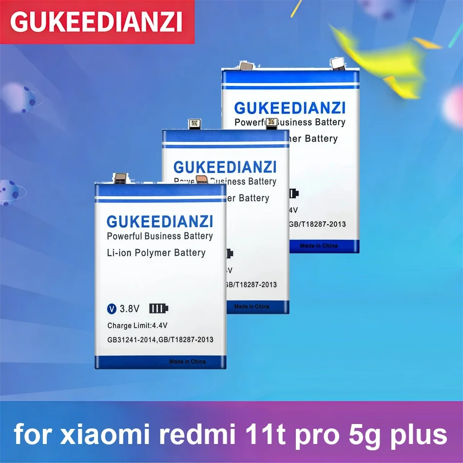 

Mobile Phone Battery Safe BP4C BM58 BM5G 3200-6000mAh For Xiaomi Redmi 11T Pro 5G Plus